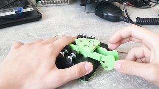Двухрычажный телеграфный ключ из пластика