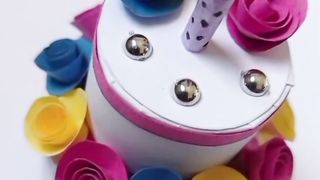 Diy paper cake