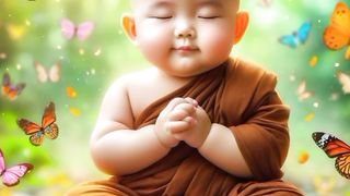 Cute monk