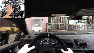 Lamborghini uracan & Ferarri piston 678 , Car racing game , Lamborgini vs ferarri .