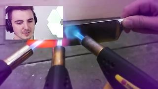 1-000 Degree Knife vs Coca Cola