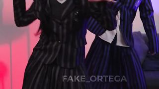Hard dance-(Jenna Ortega and Emma Mayers)