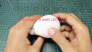 3 new ideas for damaged LED bulbs that will amaze you.