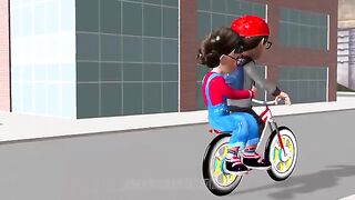 Scary Teacher 3D Nick Take Care Tani and Rescue Granny - Ice Scream 4 Machine with Zombie Car Racing