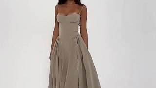 Beautiful Suninheart Elegant Midi Dress #partydress #women #clothing