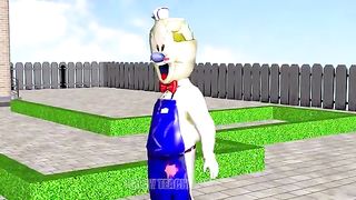Scary Teacher 3D Miss T High Jump with Ice Scream 4 - Siren Head and Granny Coffin Dance