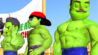 Scary Teacher 3D Siren Head and Granny with Tani - Miss T Rescue Child vs Ice Scream 4 Mods She Hulk