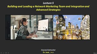 5 Building and Leading a Network Marketing Team and Integration and Advanced Strat