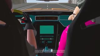 Scary Teacher 3D Miss T and Hello Neighbor Rescue Horse Car at Siren Head and Granny Scary Garage