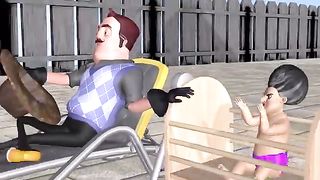 Scary Teacher 3D Miss T and Lazy Hello Neighbor Coffin Dance Compilation with Spy Ice Scream 4