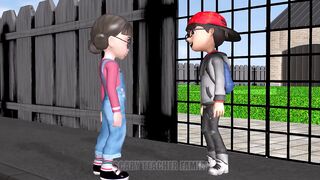 Scary Teacher 3D The Best Troll Miss T with Birthday Cake - Nick and Tani Coffin Dance Compilation