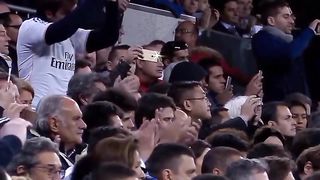 That time Iniesta got a full standing on ovation by the Real Madrid fans in Santiago Bernabeu