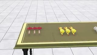 Scary Teacher 3D vs Squid Game Flying Balloon Mask Throw Challenge 5 Times Miss T vs Granny Loser