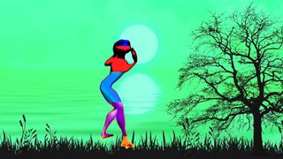 Dame tu cosita Alien dance Me kamestey challenge dance Patila dance challenge Green alien dance