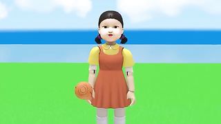 Scary Teacher 3D vs Squid Game Fill Wooden Barrel Water 5 Times Challenger Miss T vs 2 Neighbor