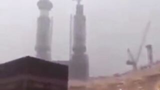 Mecca Lightning and Rain