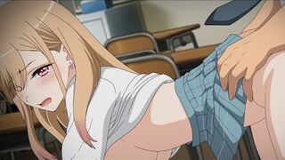 Hot cartoon romantic sen