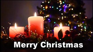 We Wish You a Merry Christmas | christmas candles | free Merry christmas greetings | Happy New Year