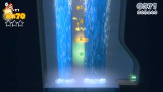 Super Mario 3D World: World 3, Screen 7, Switchboard Falls