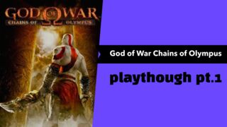 God of War Chains of Olympus pt.1