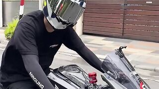 Boy of Motorcycle