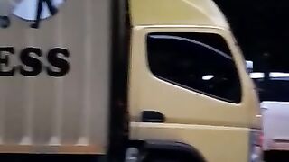 Jalur merak macet menjelang tahun baru