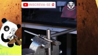 Incrível como se pode fazer uma decoração tão incrível com um vergalhão