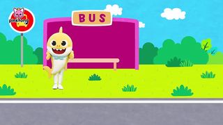 Lets Ride the Exciting Bus- Wheels on the Bus 4K Dance Adventure Kids Cartoon Pinkfong