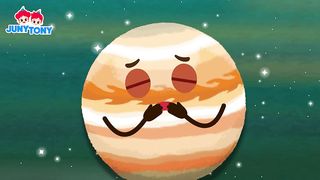 Jupiter The Biggest Planet Solar System Planet Song Space Song for Kids JunyTony