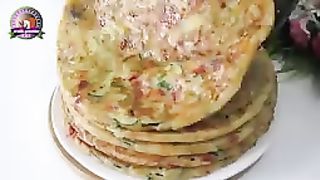 Healthy and tasty Vegetable Paratha Recipe ♥️♥️♥️