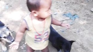 Village children