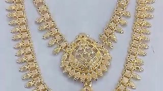 Gold kating design new necklace