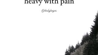 Pain weighs