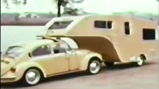 VW Beetle Camper 1974