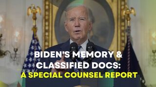 Biden's Memory & Classified Docs: A Special Counsel Report