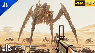 (PS5) THIS ALIEN INVASAION GAME LOOKS SOO COOL ON PS5 | Realistic ULTRA GraphicsGameplay[4K60FPSHDR]