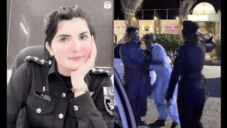 laboring father became emotional after seeing the daughter in official uniform