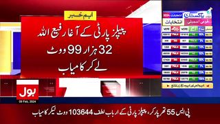 PPP Big Success | Unofficial Results From NA 230 | Latest Elections Update