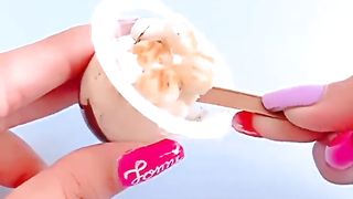 DIY Craft making from chocolate cup