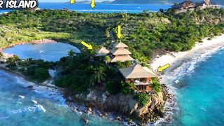 $1 vs 250000000 private island Mr. Beast
