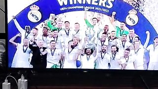 Real Madrid Champion European Champions League