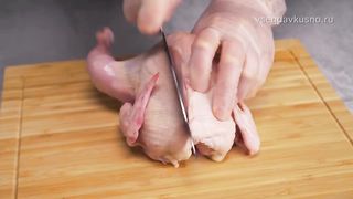 Умопомрачительный ЦЫПЛЕНОК ТАПАКА (ТАБАКА) приготовленный на бумаге.