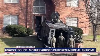 Allen mother tortured children with knives, tried to put 3-year-old in oven, arrest affidavit says