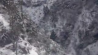 Snow fall in Jammu Kashmir