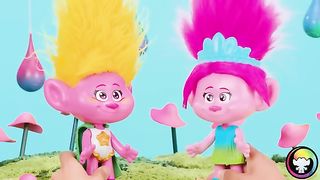 Poppy - Vivas Sister Makeover- Trolls Toy Hair Transformation TROLLS BAND