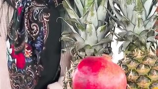 Baked Pineapple in Beef Ribs with Fiery Spices#chef #cooking #food #Recipe #chicken