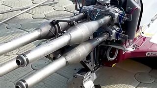 An adjustable exhaust and it can go over 100mph_ ---- I --_ _europeanpowerboatracing4957 _boat _speed