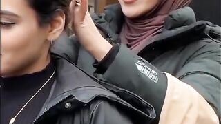 Trying hajjab abaya first time _viralvideo