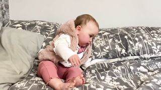 Savage Husky Protects Baby From Dad!!????. [SHE GOES WILD!!!!]