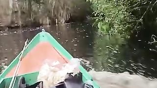 The adventure of searching for a new fishing spot